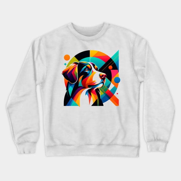 Appenzell Mountain dog Crewneck Sweatshirt by TaevasDesign